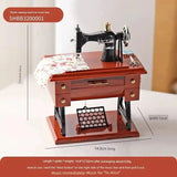 American Retro Clock Small Ornaments Home Decorations Living Room Desk Clock Desktop Clock For Home Bedroom Desk Clock Mute - Julia M LifeStyles