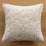 Exquisite Nordic Floral Embroidery French Cream Throw Pillow Cover Julia M LifeStyles