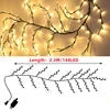 Warm White LED Willow Rattan Lights - 144 Holiday Decor for Home Julia M LifeStyles
