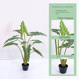 UV Resistant Faux Taro Leaf Tree - Custom Size Artificial Plant for Home & Weddings Julia M LifeStyles