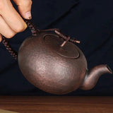 Vintage Handcrafted Copper Tea Pot with Hammered Texture - 450ml Julia M LifeStyles