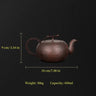 Vintage Handcrafted Copper Tea Pot with Hammered Texture - 450ml Julia M LifeStyles