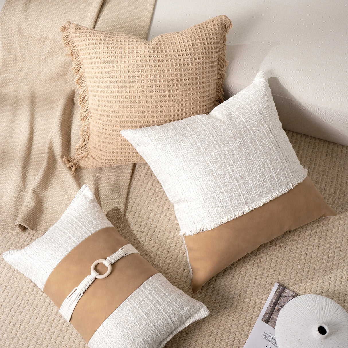 Wabi-Sabi Wind Decorative Pillow for Home and Hotel Julia M LifeStyles