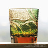 Classic Design Whiskey Wine Beer Water Cup Hand-Carved Foreign Shot Glass with Luxury Gift Box Julia M LifeStyles