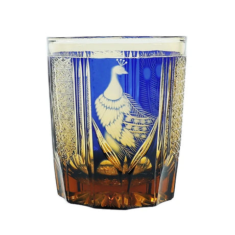 Classic Design Whiskey Wine Beer Water Cup Hand-Carved Foreign Shot Glass with Luxury Gift Box Julia M LifeStyles