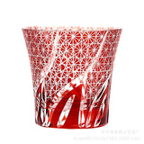 Classic Design Whiskey Wine Beer Water Cup Hand-Carved Foreign Shot Glass with Luxury Gift Box Julia M LifeStyles