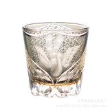 Classic Design Whiskey Wine Beer Water Cup Hand-Carved Foreign Shot Glass with Luxury Gift Box Julia M LifeStyles