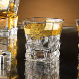 Customized Wine Cups and Bottle Sets Luxury Design Drinking Glass 280ml for Whisky Glass Julia M LifeStyles