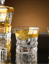 Customized Wine Cups and Bottle Sets Luxury Design Drinking Glass 280ml for Whisky Glass Julia M LifeStyles