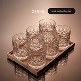 Crystal Whiskey Glass Set of 6 (201-300mL) Julia M LifeStyles