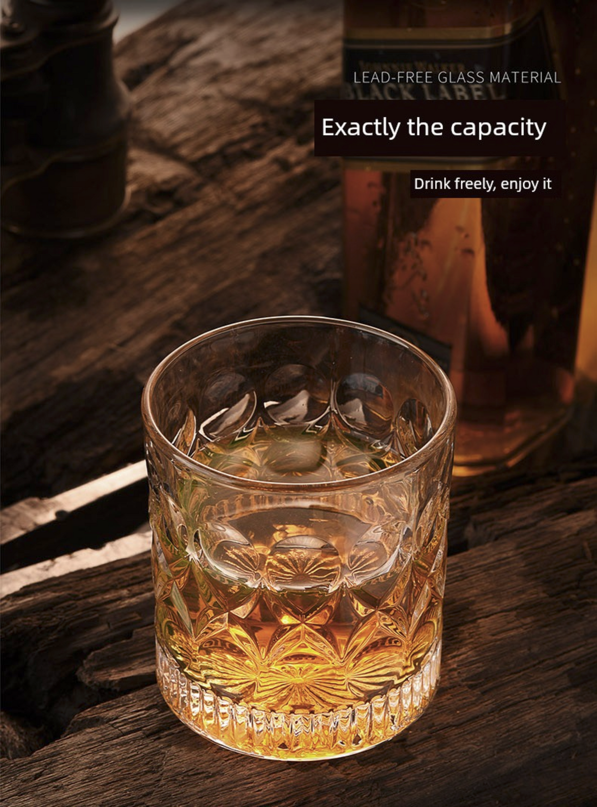 Crystal Whiskey Glass Set of 6 (201-300mL) Julia M LifeStyles