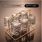 Crystal Whiskey Glass Set of 6 (201-300mL) Julia M LifeStyles