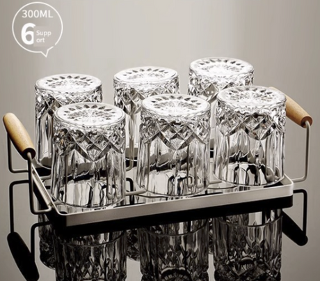 Crystal Whiskey Glass Set of 6 (201-300mL) Julia M LifeStyles