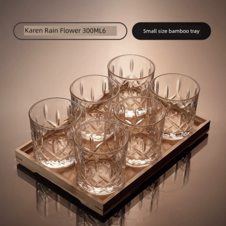 Crystal Whiskey Glass Set of 6 (201-300mL) Julia M LifeStyles