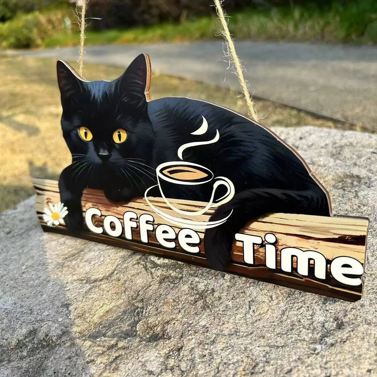 Wooden Inspirational Hanging Wall Art with Rope for Home Decor Julia M LifeStyles