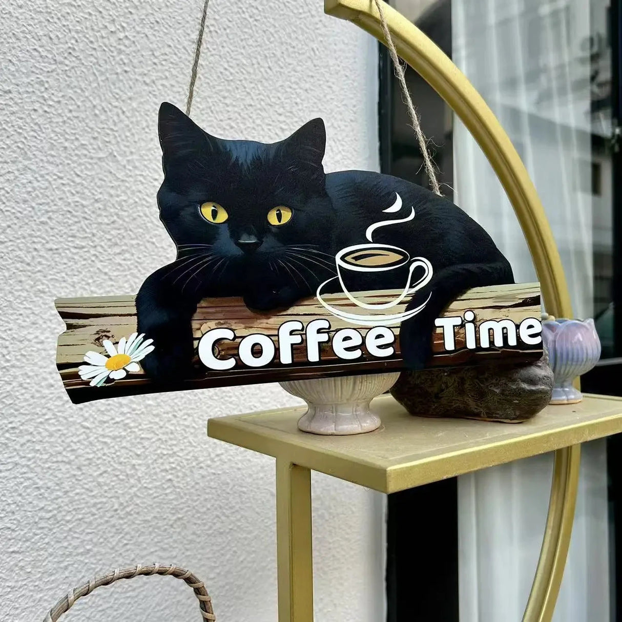 Wooden Inspirational Hanging Wall Art with Rope for Home Decor Julia M LifeStyles