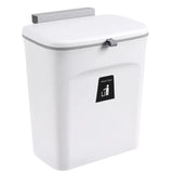 Space-Saving Wall-Mounted Kitchen Trash Bin Kitchen Trash Can Julia M Home & Kitchen   