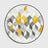 Floral Pattern Round Floor Mat by Julia M Lifestyles - Julia M LifeStyles
