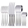 Luxurious Gold Inlay Stainless Steel Dinnerware Set 🍽️ - Julia M LifeStyles