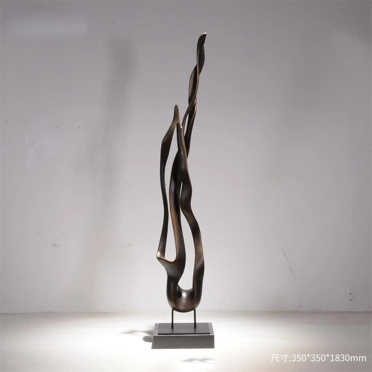 Luxury Metal Plant Sculpture - Julia M LifeStyles