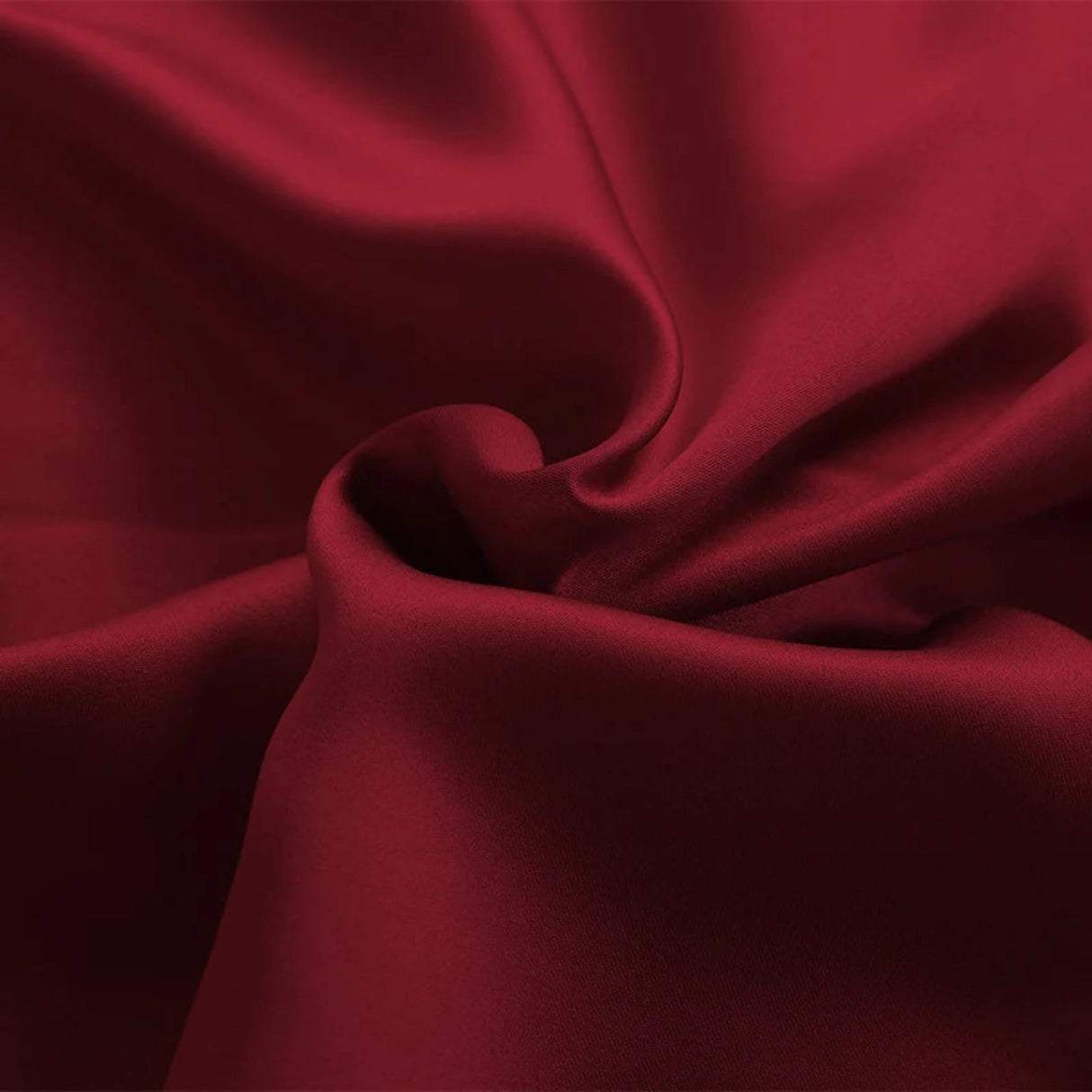 Luxury Wine Red Tencel Cotton Bedding Set with Duvet Cover and Pillowcases - Julia M LifeStyles