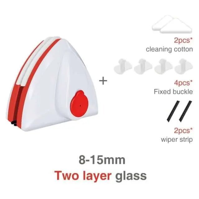 Magnetic Glass Window Cleaner - Clean High Areas with Ease - Julia M LifeStyles