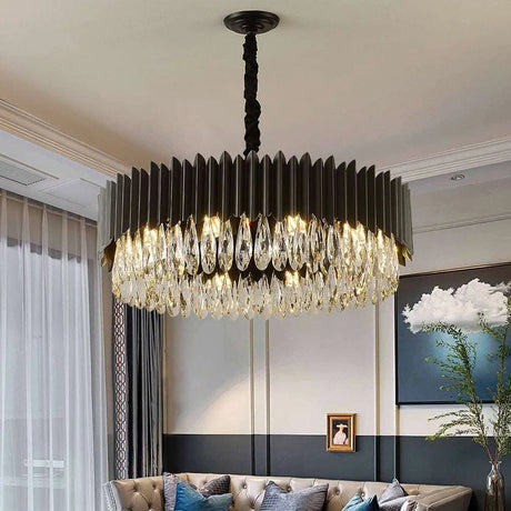 Modern Black Chandelier Modern Black Chandelier 2255800347688782-Dia55cm-NOT dimmable-Warm White chandeliers 748