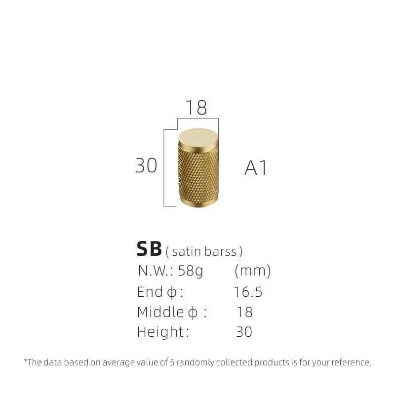 Modern Brass Furniture Handle & Knob - Julia M LifeStyles