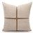 Modern Coffee Colour Cushion Cover with Gold Buckle - Julia M LifeStyles