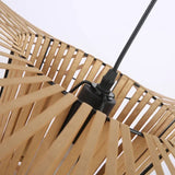 Modern French Designer Straw Hat Chandelier with LED Lighting - Julia M LifeStyles