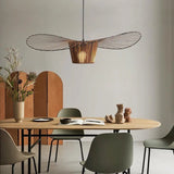 Modern French Designer Straw Hat Chandelier with LED Lighting - Julia M LifeStyles