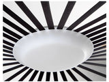Modern French Designer Straw Hat Chandelier with LED Lighting - Julia M LifeStyles