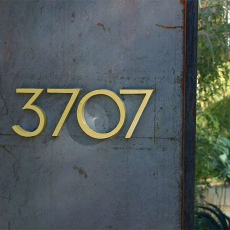 Modern Golden Door Numbers Modern Golden Door Numbers 2255801047732731-10cm-0 Address Signs 43