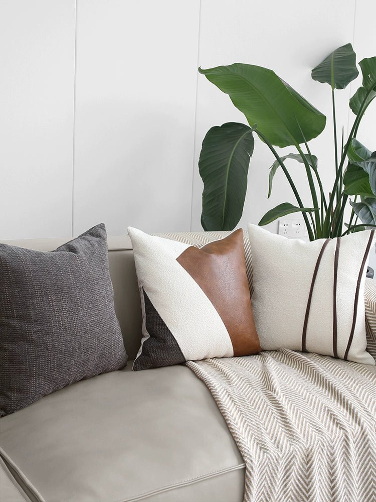 Modern Light Luxury Classy Model Room Couch Pillow Scandinavian Ins Living Room High-End Cushion Fancy French Pillow - Julia M LifeStyles