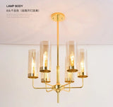 Modern Luxury Glass Chandelier with 6-15 Heads in Blue/Cognac - Julia M LifeStyles