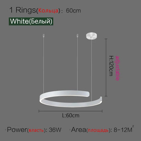 Modern Nordic LED Pendant Chandelier - Elegant Lighting for Every Room - Julia M LifeStyles