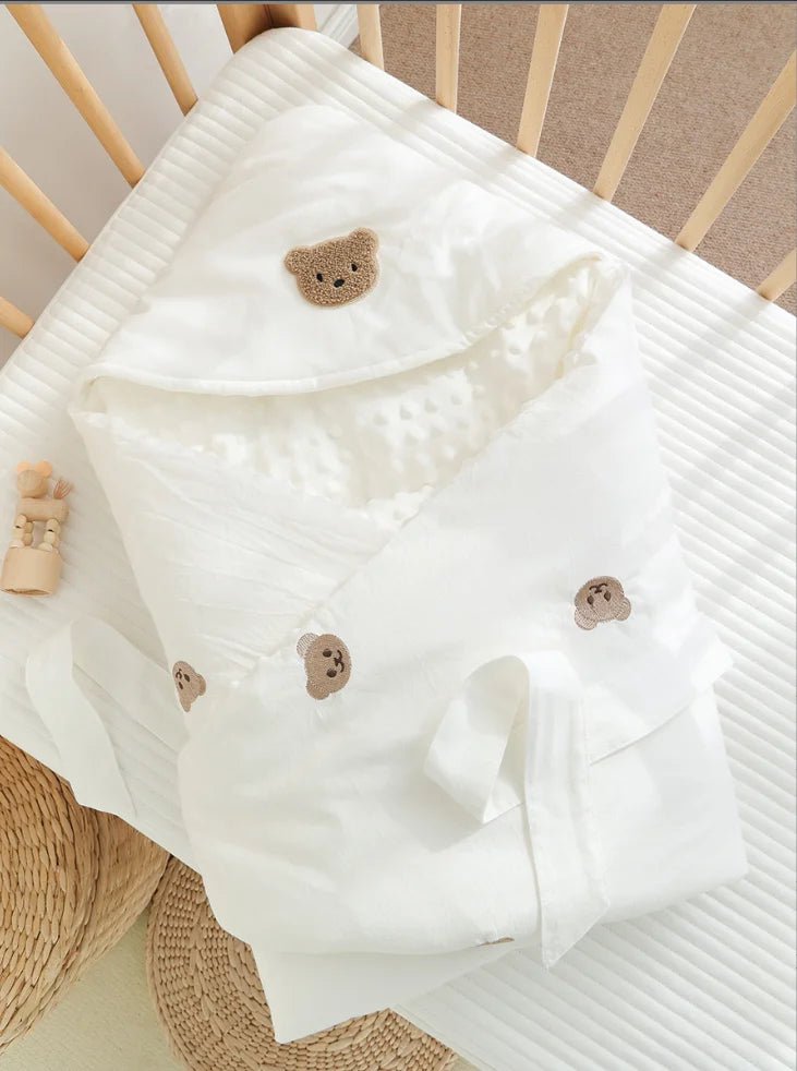 Newborn Baby Blanket Envelope Swaddle Wrap Baby Receiving Blankets Boy Girl Cotton Soft Infant Sleep Sack Crib Stroller Blanket - Julia M LifeStyles