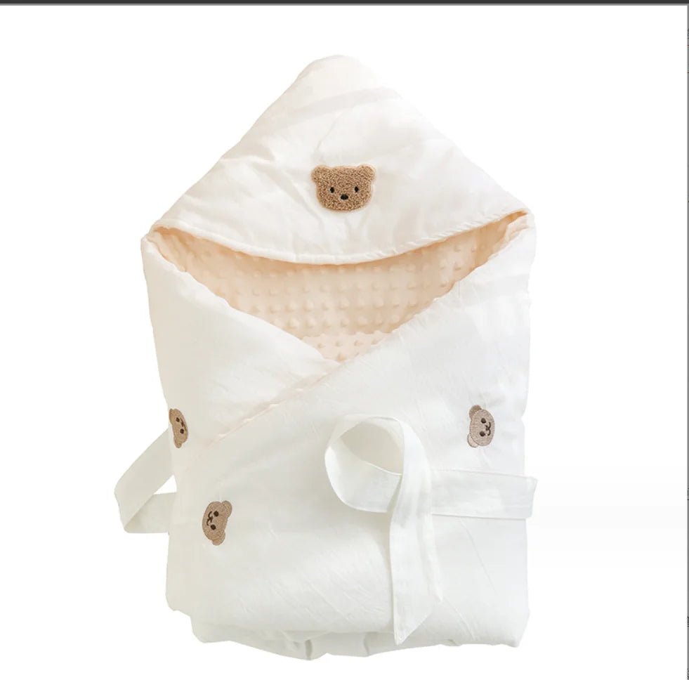 Newborn Baby Blanket Envelope Swaddle Wrap Baby Receiving Blankets Boy Girl Cotton Soft Infant Sleep Sack Crib Stroller Blanket - Julia M LifeStyles
