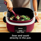 8.5 Quart Slow Cooker, Glass Lid & Integrated Spoon, Nonstick, Oven Safe Pot To 500°F, Multi-Slow Cooker - Julia M LifeStyles