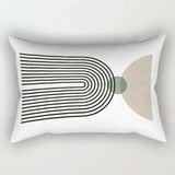 Nordic Boho Geometric Plush Pillow Cover - Julia M LifeStyles
