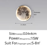 Nordic Moon Wall Lamp - Julia M LifeStyles