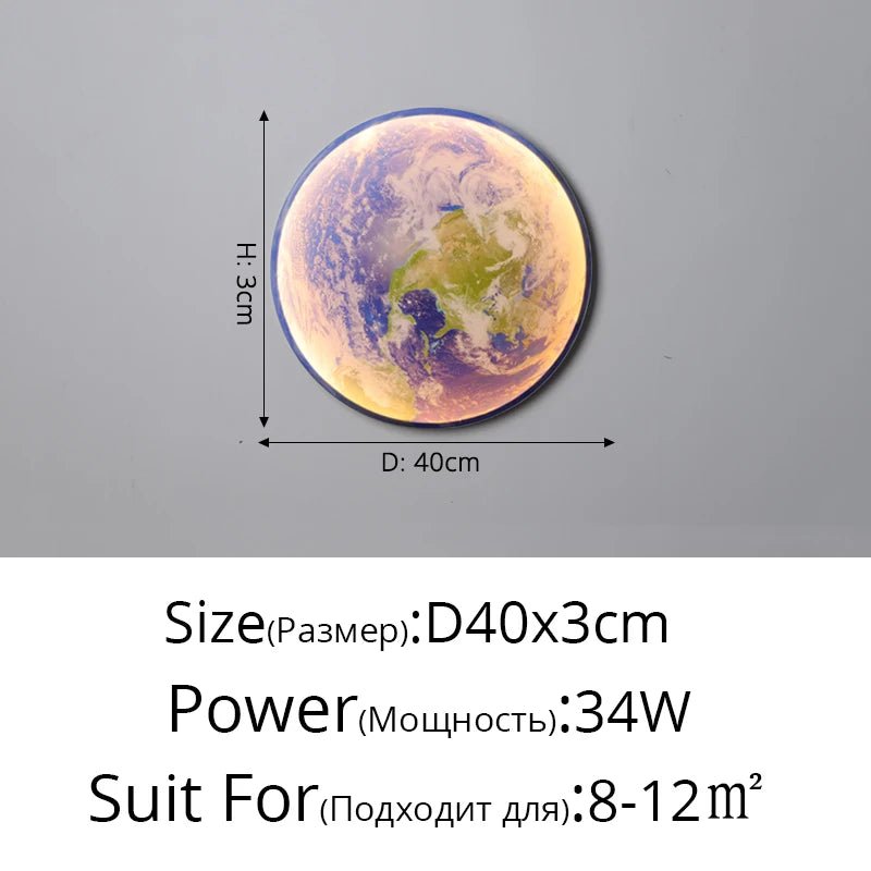 Nordic Moon Wall Lamp - Julia M LifeStyles