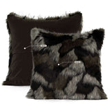 Plush Gradient Fur Sofa Pillow - Julia M LifeStyles