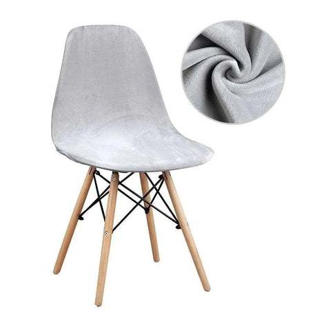 Polar Fleece Shell Armless Chair Covers - 4 Piece - Julia M LifeStyles