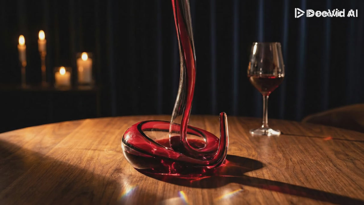 The Serpente Crystal Decanter