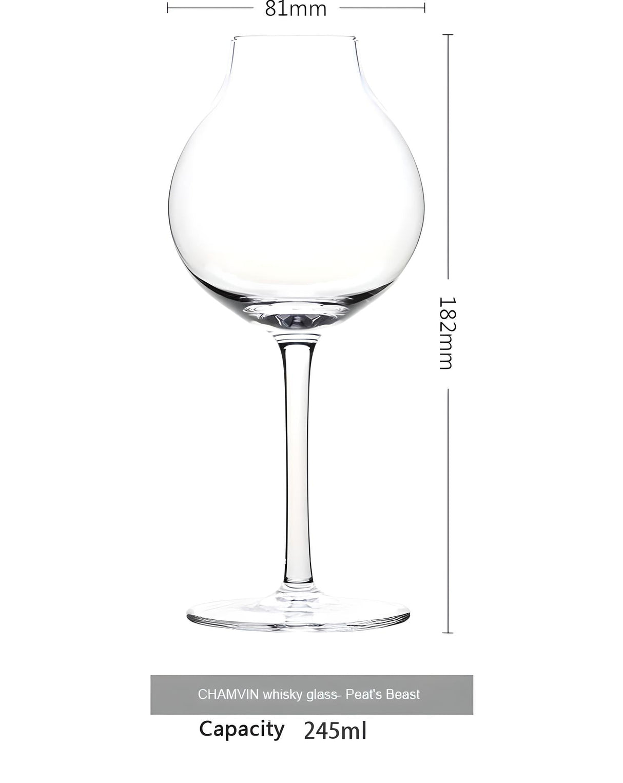 Chamvin Blender’s Professional Handcrafted Whisky Tasting Glass - Julia M LifeStyles