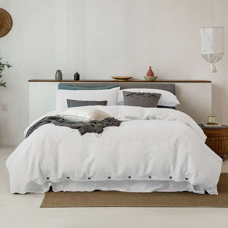 Pure Linen Skin-Friendly Bedding Set - Julia M LifeStyles