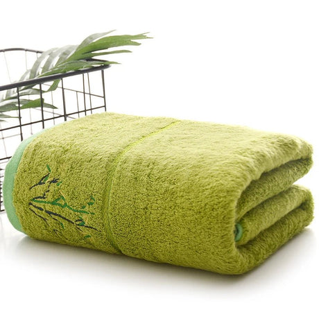 Quality Bamboo Fiber Bath Towels Set Thick Home Soft Quick Absorbent Luxury Hand Face Towels - Julia M LifeStyles