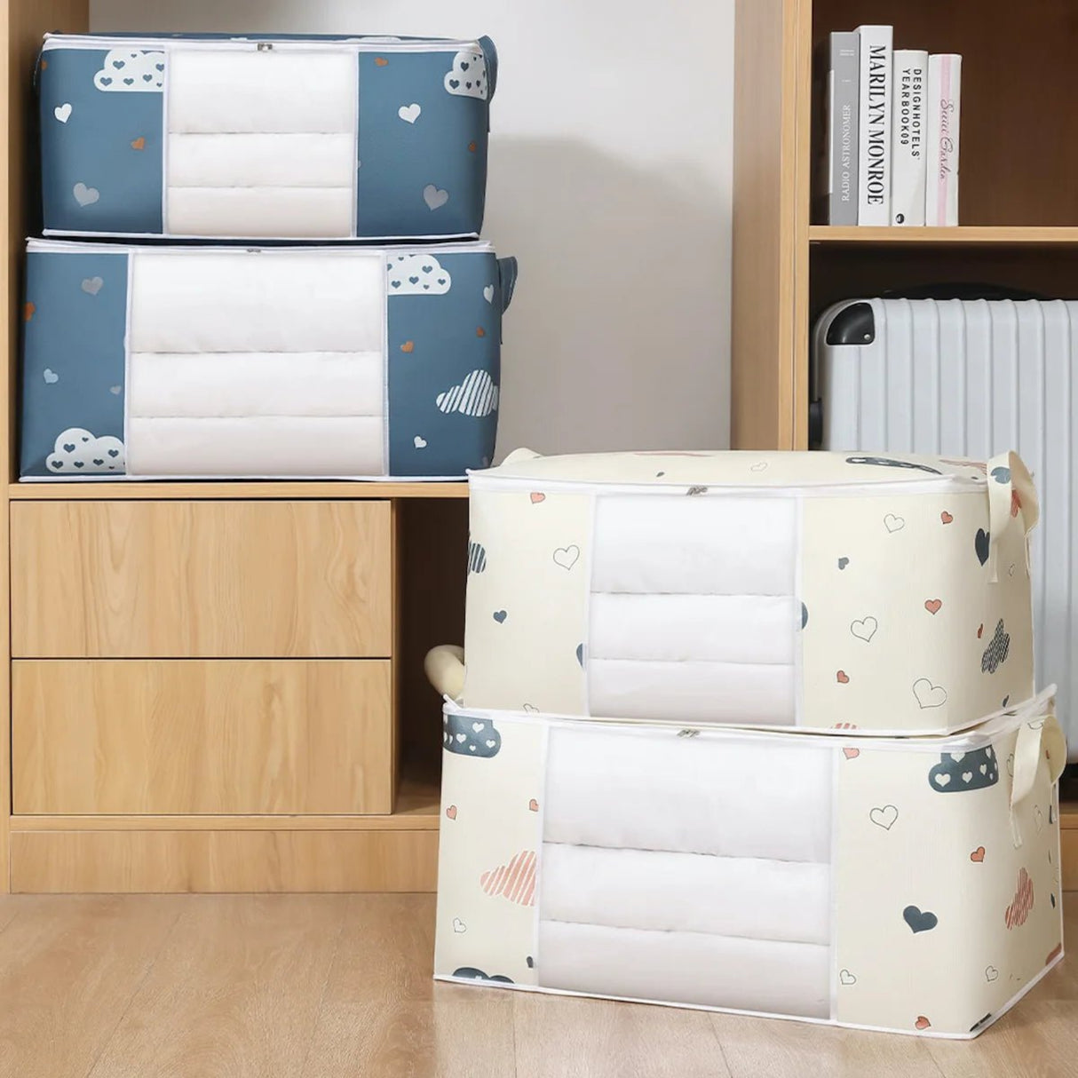 Big Capacity Dust-Proof Quilt and Bedding Storage Bag - Julia M LifeStyles