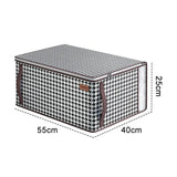 Quilt Storage Box Dustproof Organizers Non-Woven Wardrobe Space Saving Bag House-Moving Bedding Box Travel Storage Organization - Julia M LifeStyles